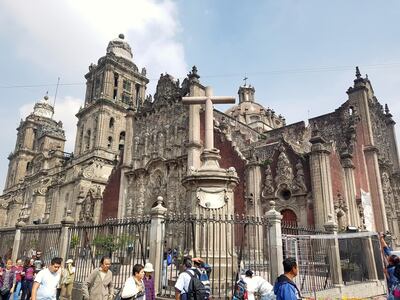  The 16th-century Metropolitan Cathedral features a mix of architectural styles from different eras. Courtesy Charukesi Ramadurai
