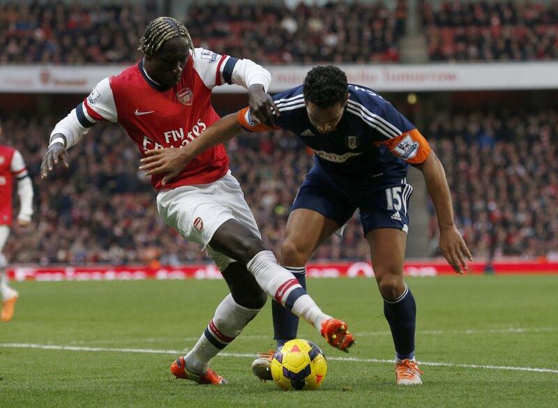 Right-back: Bacary Sagna, Arsenal. Solid in defence and energetic going forward as Arsenal maintained their excellent record this season. Suzanne Plunkett / Reuters