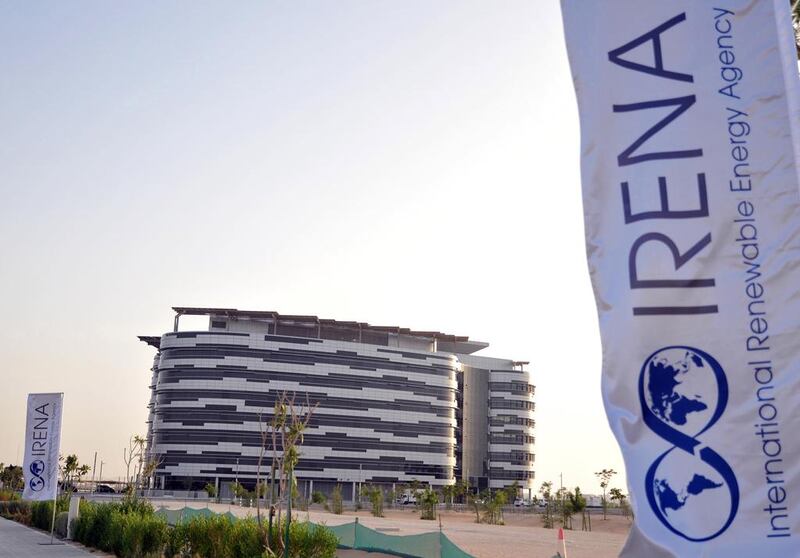Irena's headquarters in Masdar City, Abu Dhabi. Wam