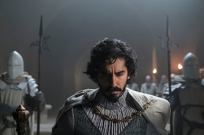 Dev Patel starred in The Green Knight (2021), a fantastical medieval retelling of the tale of Sir Gawain. Photo: A24 Films 