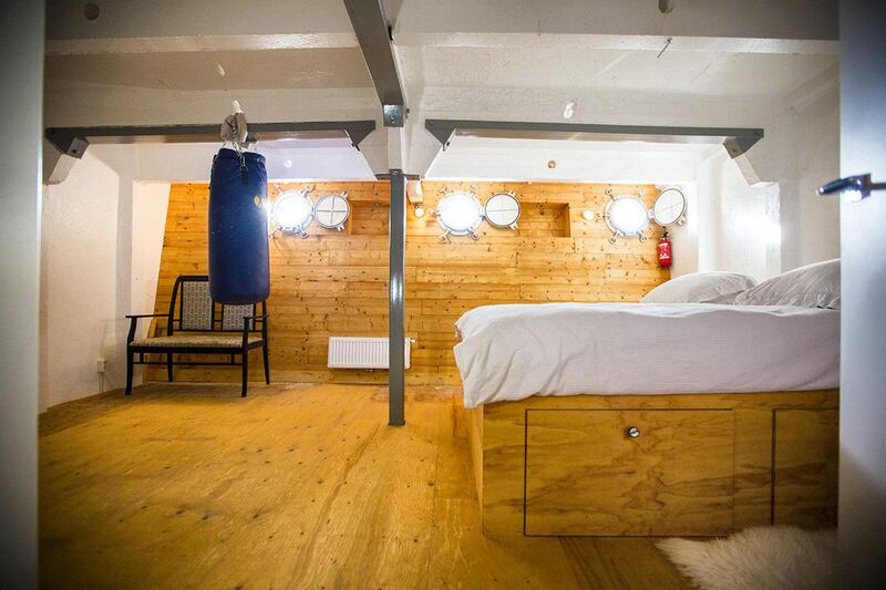 The houseboat has three bedrooms and underfloor heating. Courtesy Juul Steyn