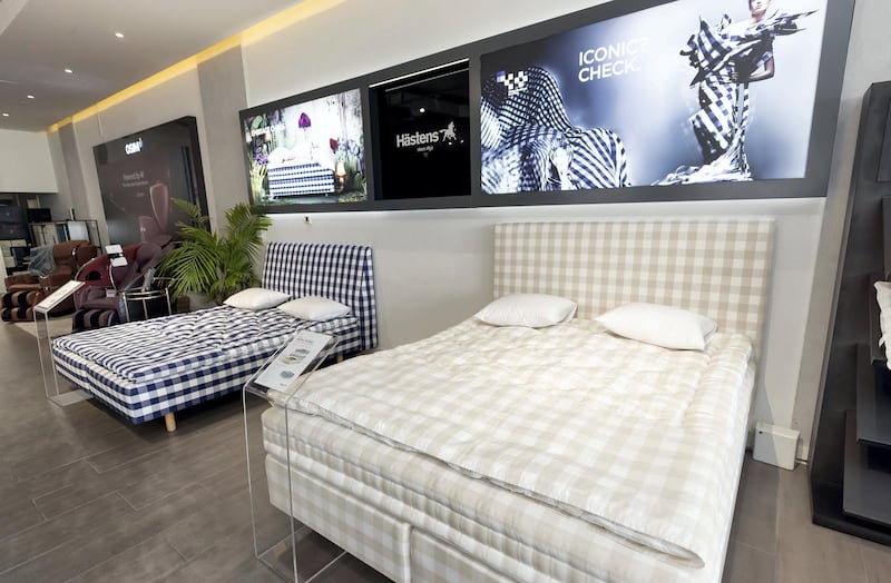 Dubai, United Arab Emirates - Reporter: Nick Webster. News. Expensive beds and mattress' at The Mattress store for world sleep day, the benefits of sleep and why it has been an issue during the pandemic. Thursday, March 18th, 2021. Dubai. Chris Whiteoak / The National