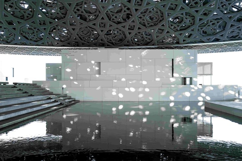 Louvre Abu Dhabi Art Here 2023 will be held outdoors for the first time, under the museum’s floating dome. Photo: Abu Dhabi Department of Culture and Tourism