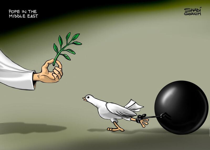 Cartoon by Shadi Ghanim 27/05/2014 