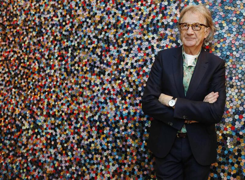 The fashion designer Paul Smith has created the Oriental Birds carpet for The Rug Company, available at its DIFC store. Reuters / Luke MacGregor