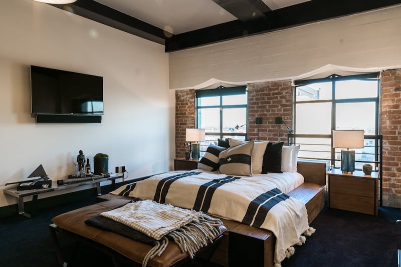 The apartment has one bedroom. Photo: Douglas Elliman Realty