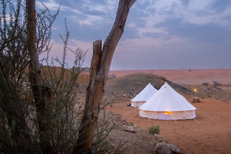 Mleiha Glamping has launched in Sharjah. All photos: Shurooq