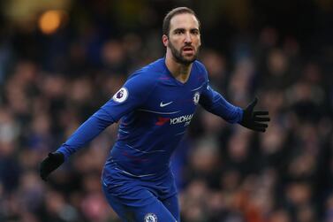 Gonzalo Higuain and Chelsea can surprise Manchester City on Sunday. Getty