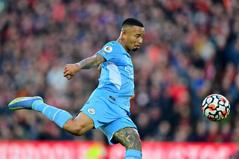 Gabriel Jesus - 7. The Brazilian set up Foden’s leveller and kept Robertson pinned down. He toiled away for the team in a less than glamorous role. AFP