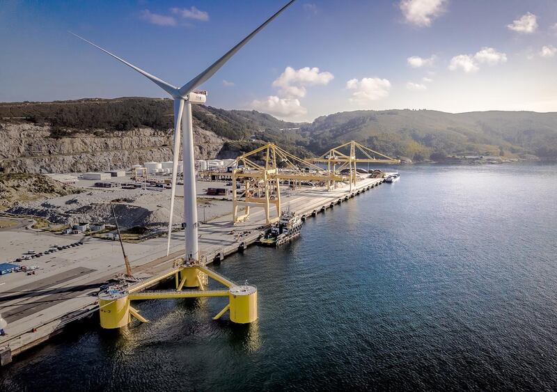 The world's largest floating wind turbine is about to be activated of the Portuguese coast.