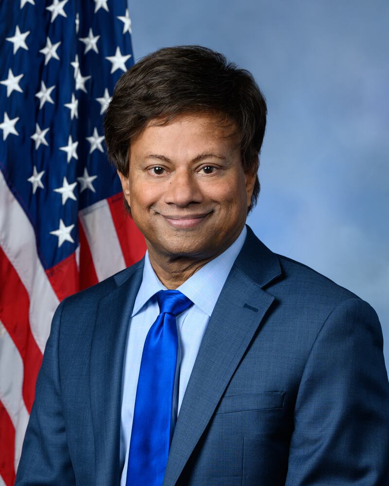 Democrat Shri Thanedar was born in Belgavi, India and became a US citizen in 1988. He represents the state of Michigan. Photo: US House of Representatives