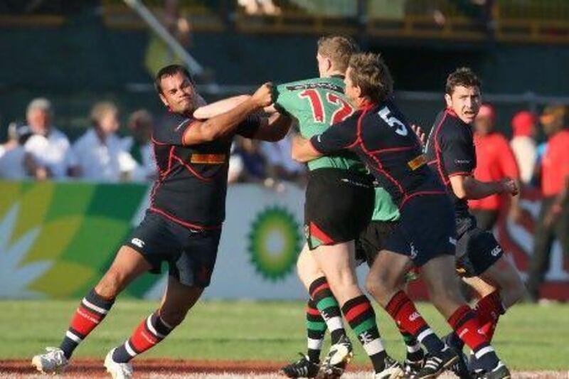 The Jebel Ali Dragons have always done well in sevens rugby. Mike Young / The National