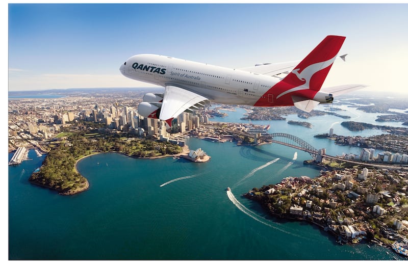Qantas plans to restart international flights to the UK, the US, Canada, Japan and Singapore by the end of 2021. Photo: Qantas