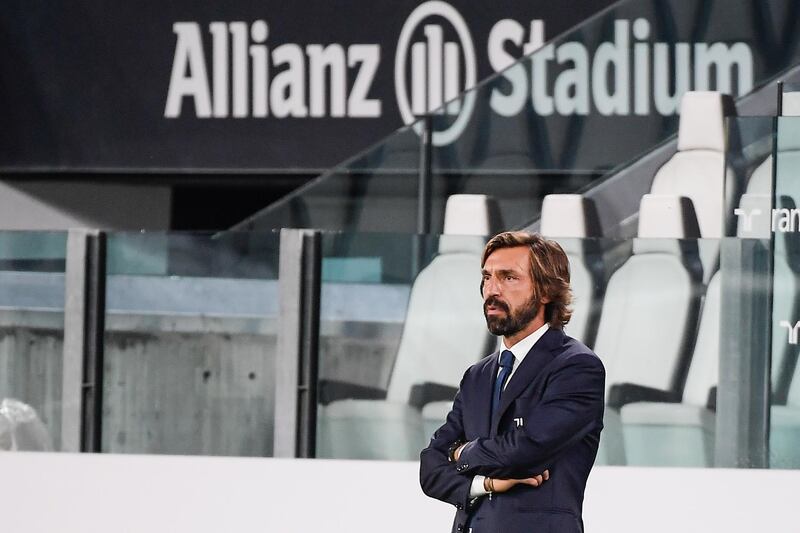 New Juventus manager Andrea Pirlo. AP