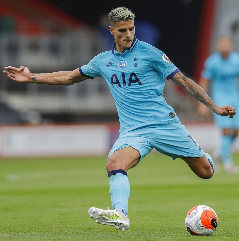 SUBS: Eric Lamela (on for Lo Celso, 62') – 7, Just what Spurs required after his introduction for his compatriot Lo Celso, and he made the clincher for Kane. AFP