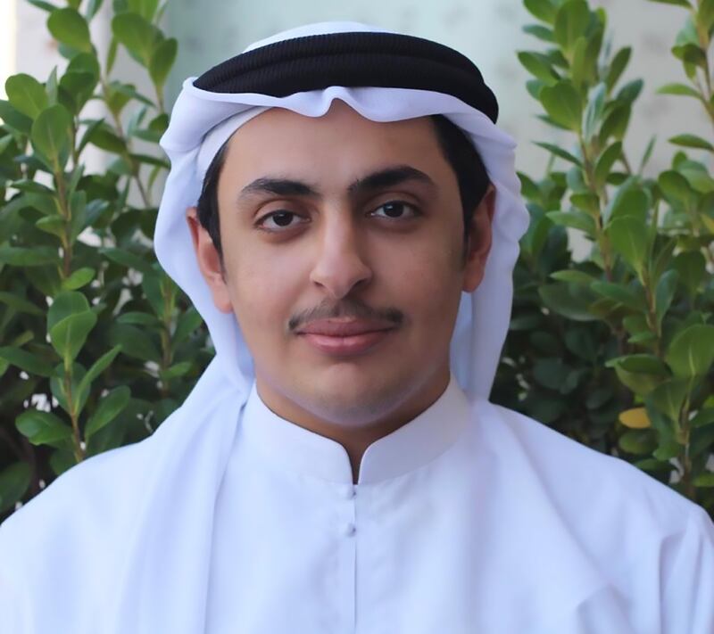 Khalifa Al Gaz, the Emirati researcher who recently contracted Covid-19.