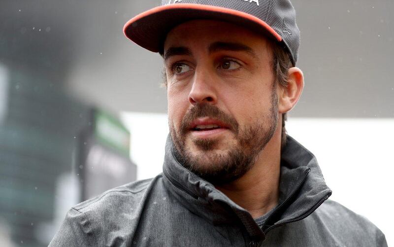 McLaren Honda driver Fernando Alonso is shown ahead of the Formula One Grand Prix of China at Shanghai International Circuit on April 9, 2017. Lars Baron / Getty Images