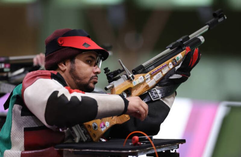 UAE's Abdulla Sultan Al Aryani will be competing at the Tokyo Paralympics on Sunday. Getty