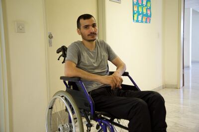 Syrian Adnan Mouazzen, 35, is one of many refugees who is receiving mental health support in Lebanon. The National    