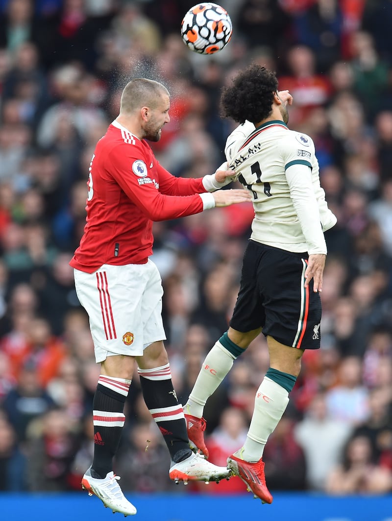 Luke Shaw 3 - Stranded for Liverpool’s opener. Shot wide from distance after 21, but, like the rest of the defenders, he was all over the place as a far superior Liverpool passed the ball around them. EPA