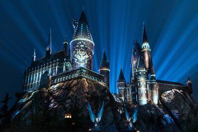 The Wizarding World of Harry Potter, a themed area in Universal Studios, Hollywood. Photo: Universal Studios