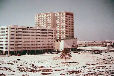 The Ramada Dubai in the 1980s. Courtesy Ramada.  