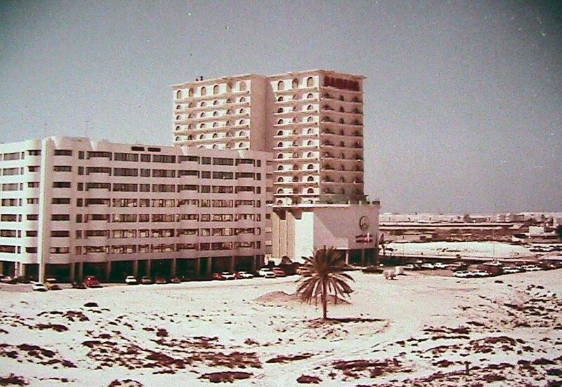 The Ramada Dubai in the 1980s. Courtesy Ramada.  