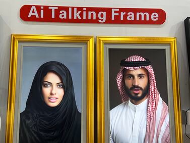 Laipic says its AI picture frame is a glimpse of the future. Photo: Laipic