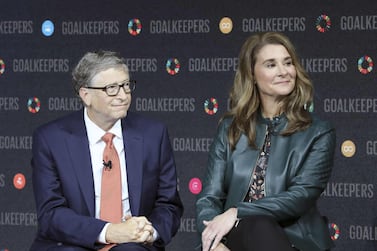 Bill and Melinda Gates, who announced their divorce, do not have a pre-nuptial agreement. AFP