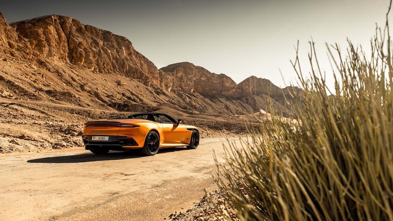 Aston Martin DBS Volante. Courtesy Aston Martin