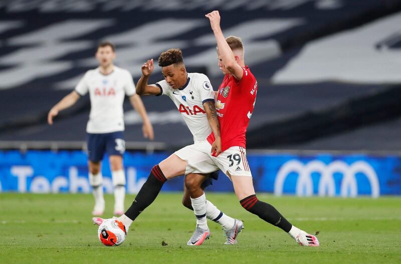 Gedson Fernandes (sub for Lamela, 70) - 5: Doesn't look to possess the skill set to flourish as a winger. Spurs still waiting to see a spark from the young Portuguese. Reuters