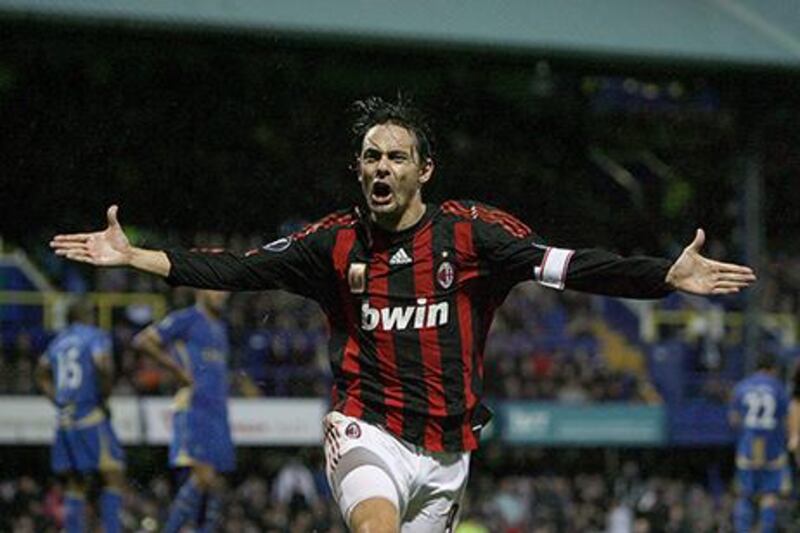 Filippo Inzaghi is considered a legend at AC Milan as well as in Italian football.