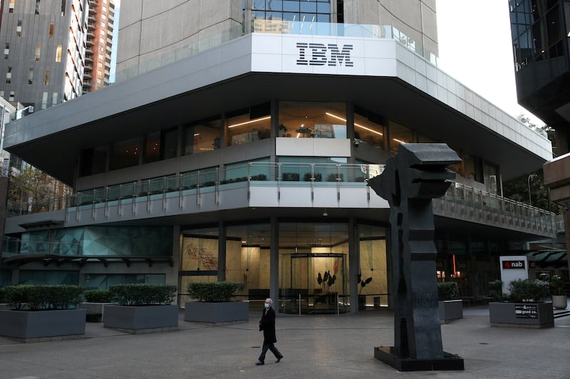 IBM's fourth quarter revenue remained flat at more than $16.6 billion. Reuters