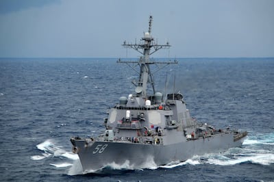 The USS Laboon was the target of drones and missiles in the Red Sea on January 15.