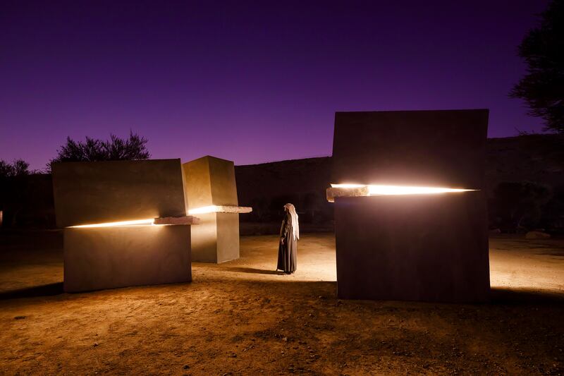 Noor Riyadh is back for a third year in the Saudi capital. Pictured: Luminous Whispers 2 by Mexican artist Jose Davila. All Photos: Noor Riyadh