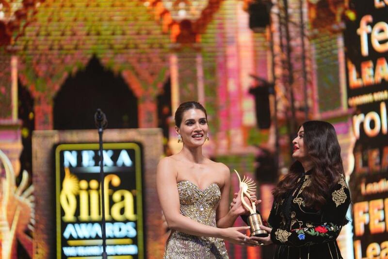 Kriti Sanon received the Best Actress for her role in the film 'Mimi'.