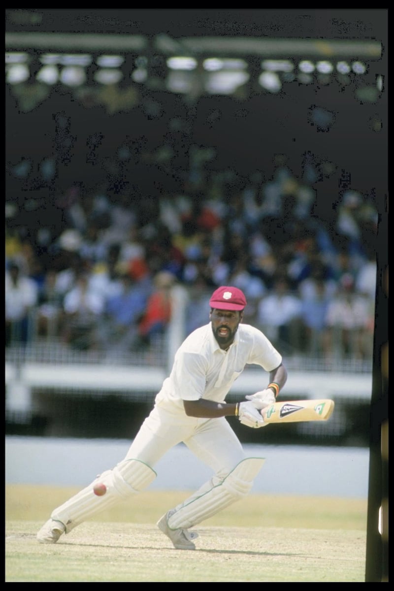 1 Jan 1986:  Viv Richards of the West Indies batting during the third test against England.                                                       Mandatory Credit: /Allsport UK