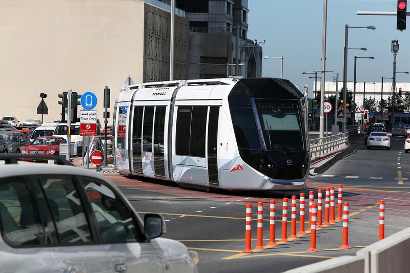 Public transport use will only grow as the Dubai population increases. Pawan Singh / The National