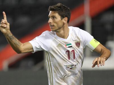 Sebastian Tagliabue hopes to win the league after moving to Al Nasr. AFP