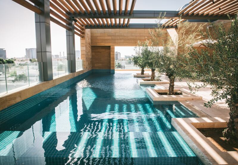 The rooftop pool at The House Hotel Jeddah CityYard