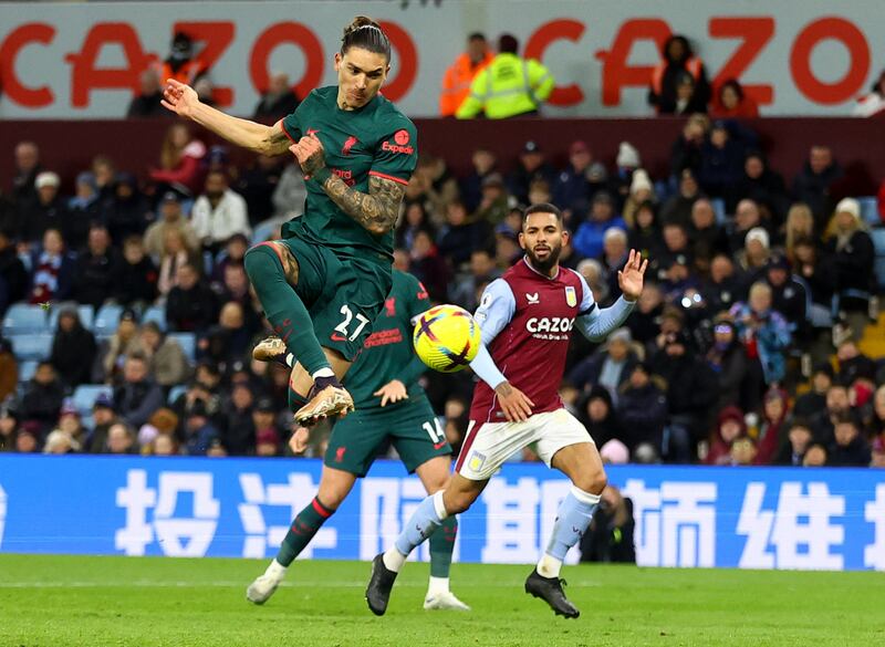 Darwin Nunez 6 – Missed countless chances but made things happen as usual. His work-rate was vital in Liverpool’s goal that sealed the game, after smashing the ball into a dangerous area. Reuters