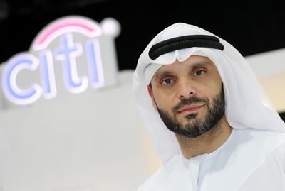 Mohammed Al Zarooni, senior vice president of Citibank's UAE division, said the company's international reach was attractive to Emiratis. Chris Whiteoak / The National