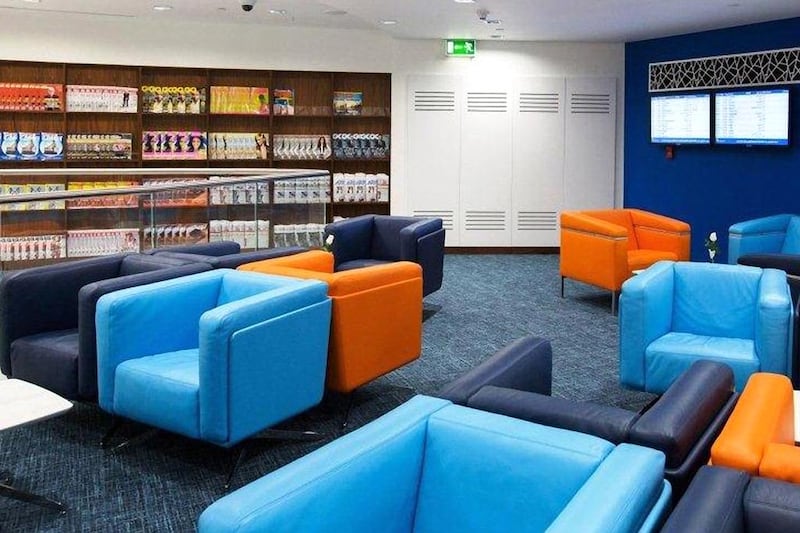 The business class lounge. Courtesy flydubai