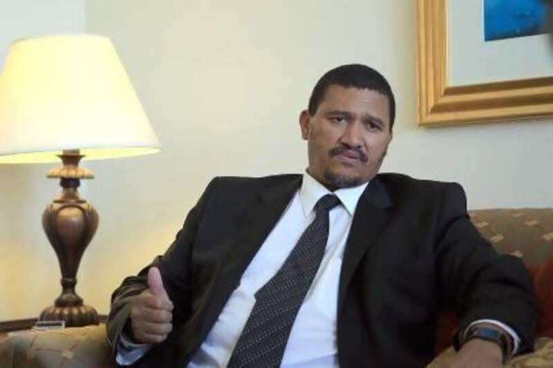 Marius Fransman, South African deputy foriegn minister, is in the UAE to hasten the case of Dr Cyril Karabus, who is accused of the manslaughter of a three-year-old cancer patient in 2002. Ravindranath K / The National