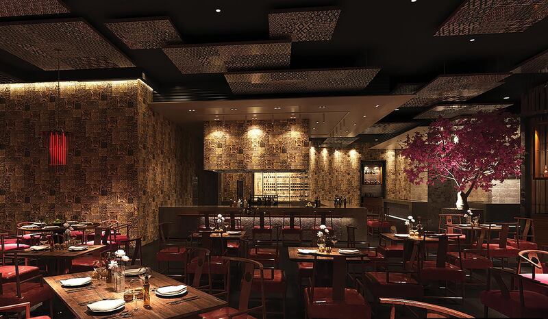 A rendering of what Taiko Dubai will look like when it opens later this year. Courtesy Sofitel Wafi Dubai