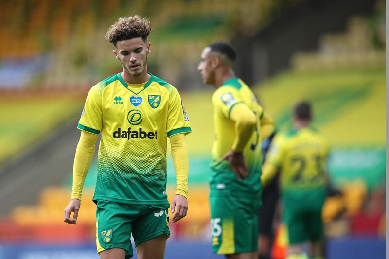 Norwich City's Josh Martin. AP