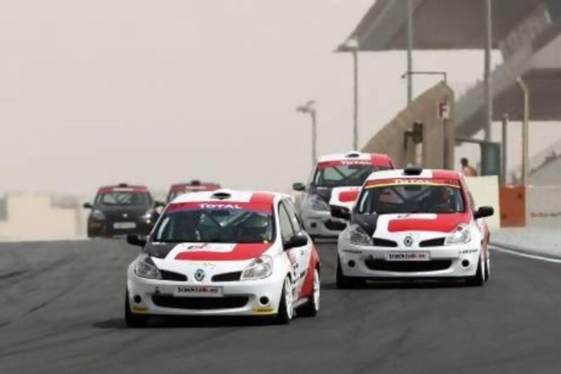 The Moutran brothers will be in action at Dubai Autodrome for two races in the Clio Cup.