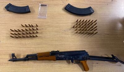 Police say they discovered weapons in Khalid Mehdiyev’s car. Photo: NYPD