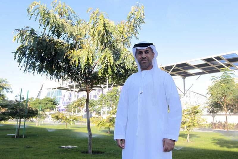 Professor Saif Salim Al Qaydi has recently published research on small scale sustainable farming activities in the Eastern Region of the UAE. Jeffrey E Biteng / The National