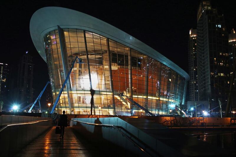 The opening of the Dubai Opera may help to improve the public’s appreciation of live music, researchers say. Jon Gambrell / AP Photo